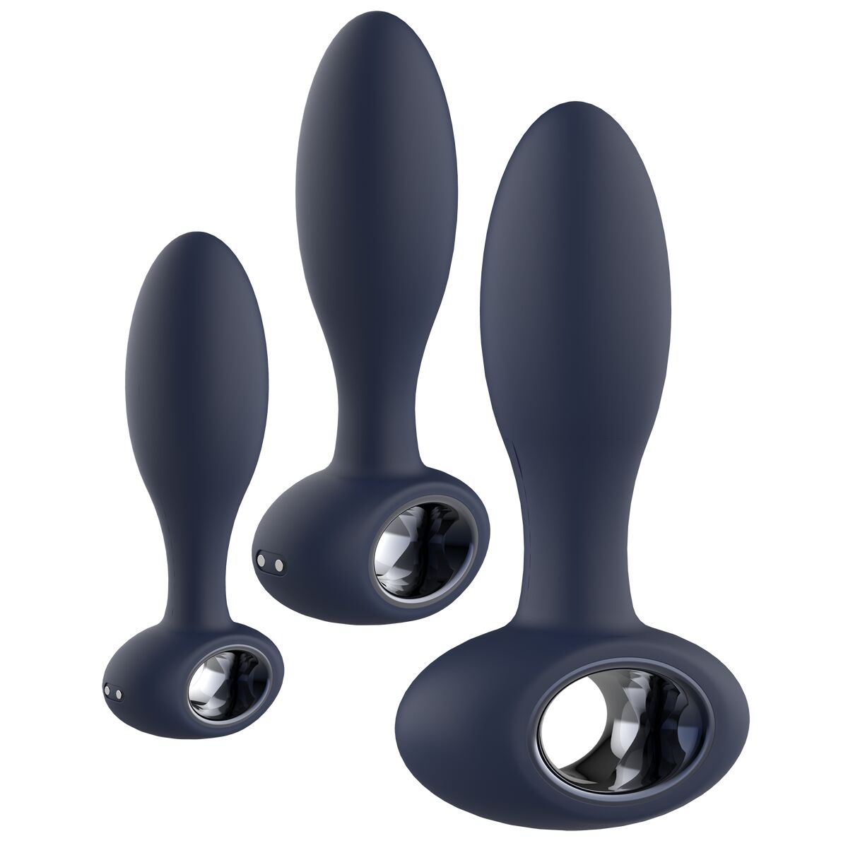 Plug Anal Dream Toys STARTROOPERS  Bleu 3 Pièces